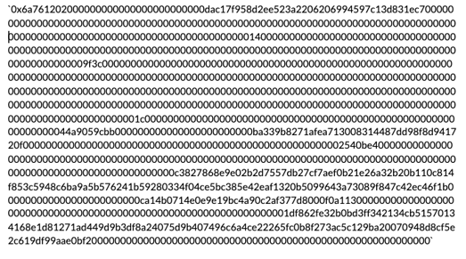 Decoding an Ethereum Transaction